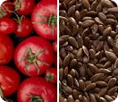 Extracto de tomate, semilla de lino